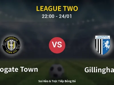 Soi Kèo Harrogate Town vs Gillingham – 22:00 24/01 | Nhận Định, Dự Đoán Tỷ Số