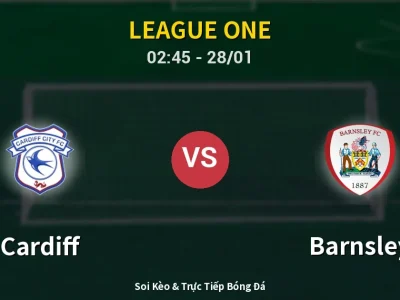 Kết Quả: Cardiff 4-0 Barnsley – Highlight & Bàn Thắng | League One