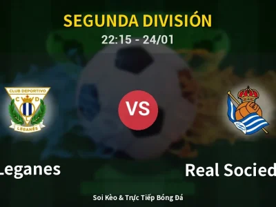 Soi Kèo Leganes vs Real Sociedad II – 22:15 24/01 | Nhận Định, Dự Đoán Tỷ Số