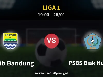 Kết Quả: Persib Bandung 1-0 PSBS Biak Numfor – Highlight & Bàn Thắng | Liga 1