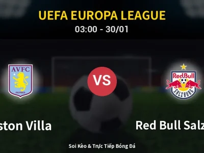 Kết Quả: Aston Villa 3-2 Red Bull Salzburg – Highlight & Bàn Thắng | UEFA Europa League