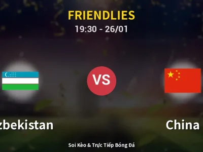 Kết Quả: Uzbekistan 2-2 China – Highlight & Bàn Thắng | Friendlies