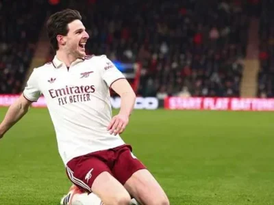 Declan Rice Sắp Lập Kỷ Lục 300 Trận Premier League: Át Chủ Bài Giúp Arsenal Vượt Khủng Hoảng?