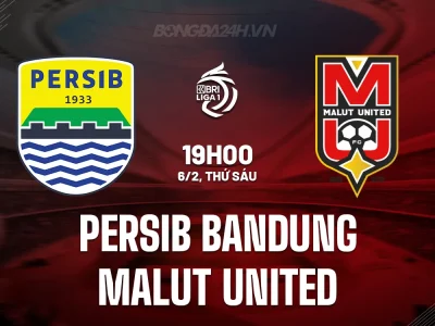 Persib Bandung vs Malut United: Đại chiến sân nhà, liệu nhà ĐKVĐ có ‘nghiền nát’ đối thủ yếu?