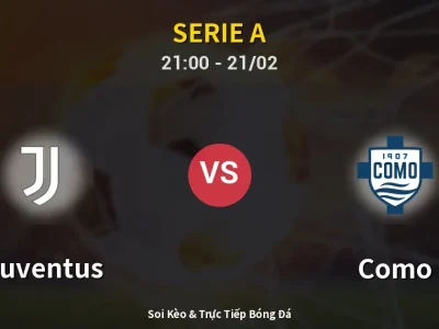 🔴 Trực Tiếp: Juventus 0-1 Como – Link Xem Serie A (Full HD)