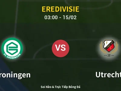 Kết Quả: Groningen 1-2 Utrecht – Highlight & Bàn Thắng | Eredivisie