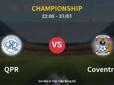 Soi Kèo QPR vs Coventry – 22:00 31/01 | Nhận Định, Dự Đoán Tỷ Số