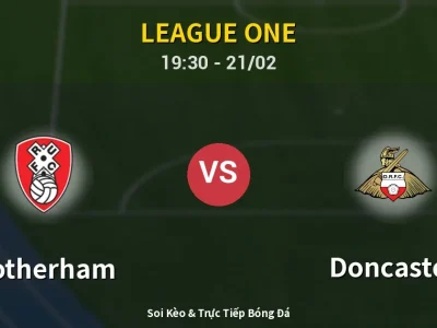 Kết Quả: Rotherham 1-2 Doncaster – Highlight & Bàn Thắng | League One