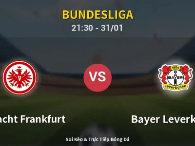 🔴 Trực Tiếp: Eintracht Frankfurt 0-0 Bayer Leverkusen – Link Xem Bundesliga (Full HD)