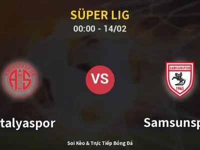 Kết Quả: Antalyaspor 3-1 Samsunspor – Highlight & Bàn Thắng | Süper Lig