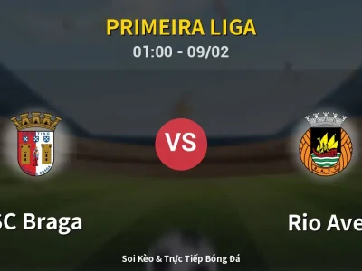 Kết Quả: SC Braga 3-0 Rio Ave – Highlight & Bàn Thắng | Primeira Liga