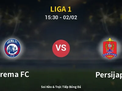 Kết Quả: Arema FC 1-0 Persijap – Highlight & Bàn Thắng | Liga 1