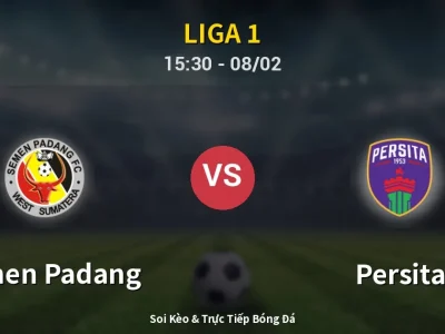 Kết Quả: Semen Padang 1-0 Persita – Highlight & Bàn Thắng | Liga 1