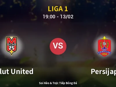 Kết Quả: Malut United 4-0 Persijap – Highlight & Bàn Thắng | Liga 1