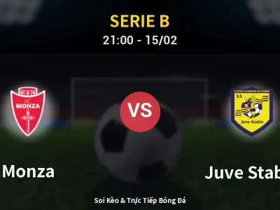 🔴 Trực Tiếp: Monza 2-1 Juve Stabia – Link Xem Serie B (Full HD)