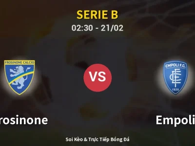 Kết Quả: Frosinone 2-2 Empoli – Highlight & Bàn Thắng | Serie B
