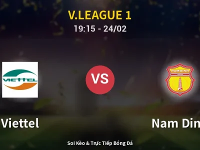 Kết Quả: Viettel 1-0 Nam Dinh – Highlight & Bàn Thắng | V.League 1
