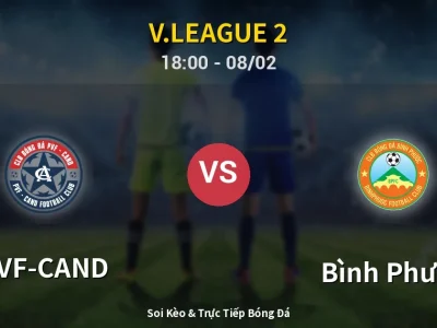 Soi Kèo PVF-CAND vs Bình Phước – 18:00 08/02 | Nhận Định, Dự Đoán Tỷ Số