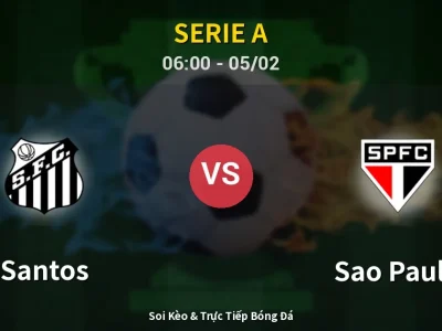 Kết Quả: Santos 1-1 Sao Paulo – Highlight & Bàn Thắng | Serie A