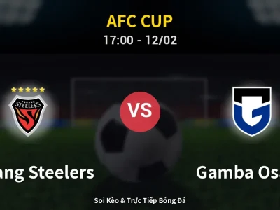 Kết Quả: Pohang Steelers 1-1 Gamba Osaka – Highlight & Bàn Thắng | AFC Cup