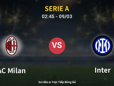 Kết Quả: AC Milan 1-0 Inter – Highlight & Bàn Thắng | Serie A