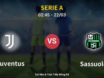Kết Quả: Juventus 1-1 Sassuolo – Highlight & Bàn Thắng | Serie A