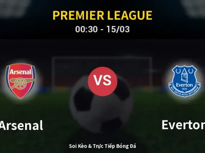 Kết Quả: Arsenal 2-0 Everton – Highlight & Bàn Thắng | Premier League