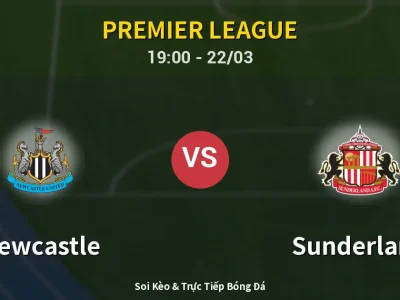 Soi Kèo Newcastle vs Sunderland – 19:00 22/03 | Nhận Định, Dự Đoán Tỷ Số