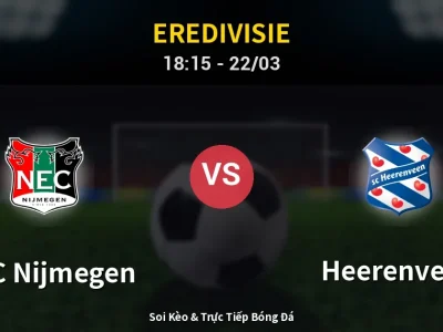 Kết Quả: NEC Nijmegen 2-2 Heerenveen – Highlight & Bàn Thắng | Eredivisie