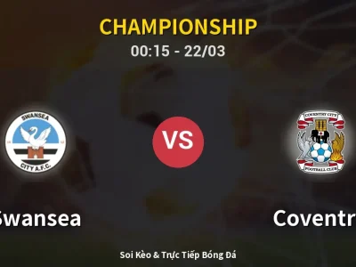 Kết Quả: Swansea 0-3 Coventry – Highlight & Bàn Thắng | Championship