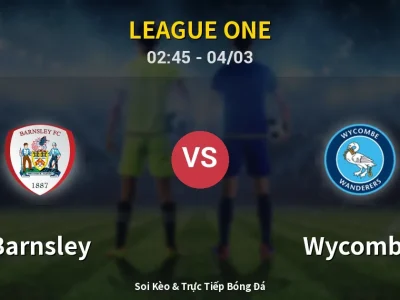 Kết Quả: Barnsley 0-1 Wycombe – Highlight & Bàn Thắng | League One