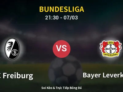🔴 Trực Tiếp: SC Freiburg 0-0 Bayer Leverkusen – Link Xem Bundesliga (Full HD)