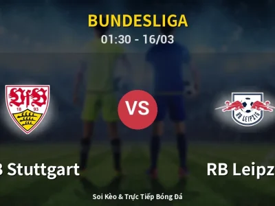 🔴 Trực Tiếp: VfB Stuttgart 0-0 RB Leipzig – Link Xem Bundesliga (Full HD)
