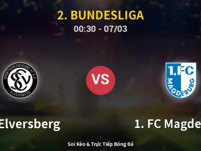 Kết Quả: SV Elversberg 1-0 1. FC Magdeburg – Highlight & Bàn Thắng | 2. Bundesliga