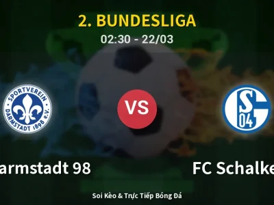 Kết Quả: SV Darmstadt 98 1-1 FC Schalke 04 – Highlight & Bàn Thắng | 2. Bundesliga