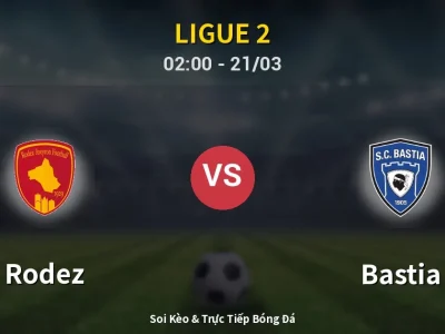 Kết Quả: Rodez 1-1 Bastia – Highlight & Bàn Thắng | Ligue 2