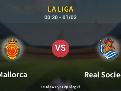 Kết Quả: Mallorca 0-1 Real Sociedad – Highlight & Bàn Thắng | La Liga