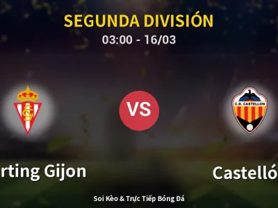 Kết Quả: Sporting Gijon 4-1 Castellón – Highlight & Bàn Thắng | Segunda División