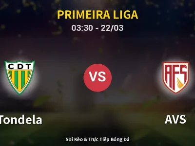 Kết Quả: Tondela 0-0 AVS – Highlight & Bàn Thắng | Primeira Liga