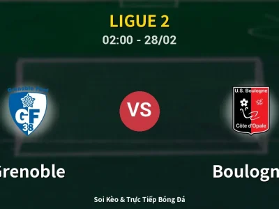 Kết Quả: Grenoble 0-0 Boulogne – Highlight & Bàn Thắng | Ligue 2