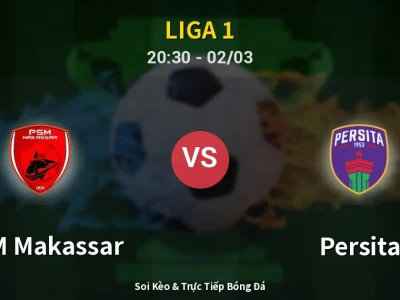 Kết Quả: PSM Makassar 2-4 Persita – Highlight & Bàn Thắng | Liga 1