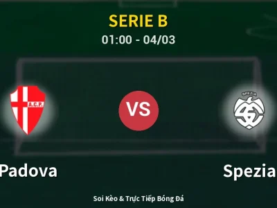 Kết Quả: Padova 2-2 Spezia – Highlight & Bàn Thắng | Serie B