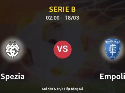 Kết Quả: Spezia 1-1 Empoli – Highlight & Bàn Thắng | Serie B