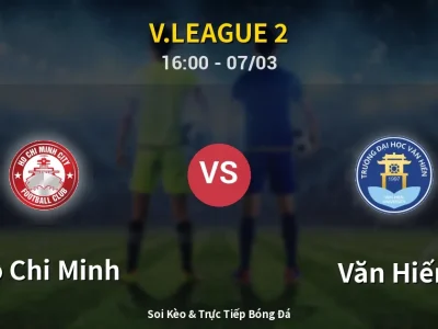 Kết Quả: Ho Chi Minh 0-0 Văn Hiến – Highlight & Bàn Thắng | V.League 2