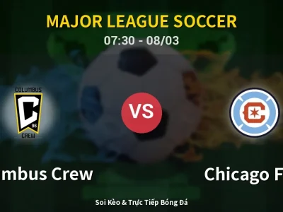 Kết Quả: Columbus Crew 0-0 Chicago Fire – Highlight & Bàn Thắng | Major League Soccer