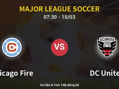 Kết Quả: Chicago Fire 1-2 DC United – Highlight & Bàn Thắng | Major League Soccer