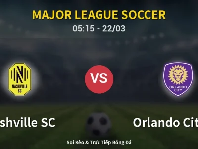 Kết Quả: Nashville SC 5-0 Orlando City SC – Highlight & Bàn Thắng | Major League Soccer