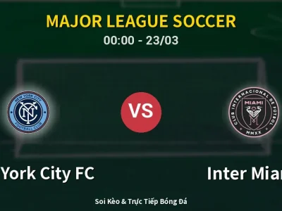 Kết Quả: New York City FC 2-3 Inter Miami – Highlight & Bàn Thắng | Major League Soccer