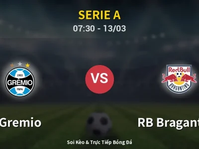 Kết Quả: Gremio 1-1 RB Bragantino – Highlight & Bàn Thắng | Serie A