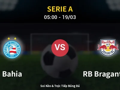 🔴 Trực Tiếp: Bahia 2-0 RB Bragantino – Link Xem Serie A (Full HD)